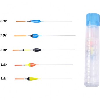 Набор полиуретановых поплавков SALMO PU Плотва в тубусе 5Шт.